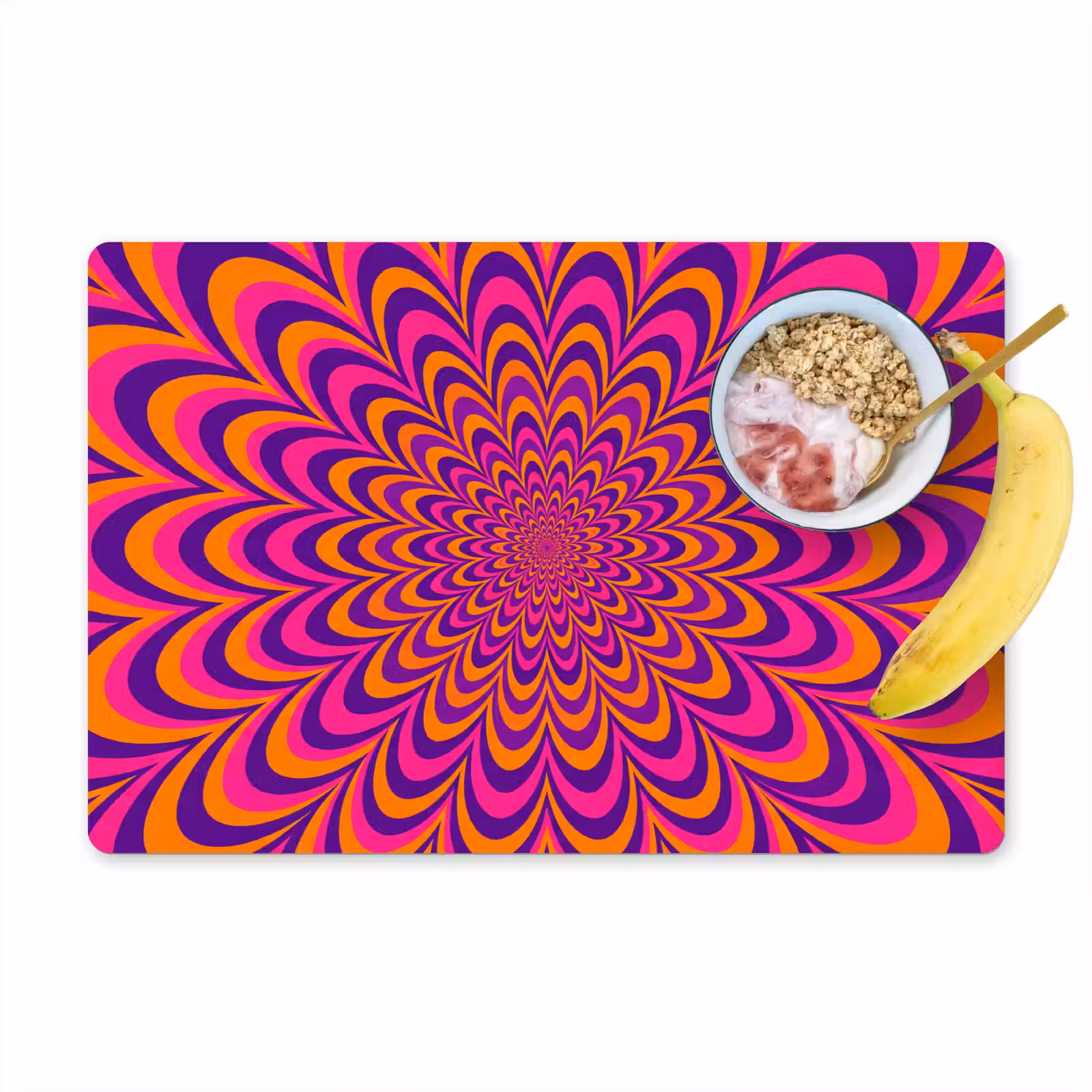 Placemat - 6 pieces - Pattern - Optical - Colorful — 1