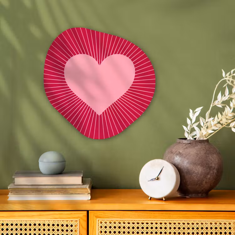 Organic - Forex - Heart - Rays - Love - Abstract - Pink — 2