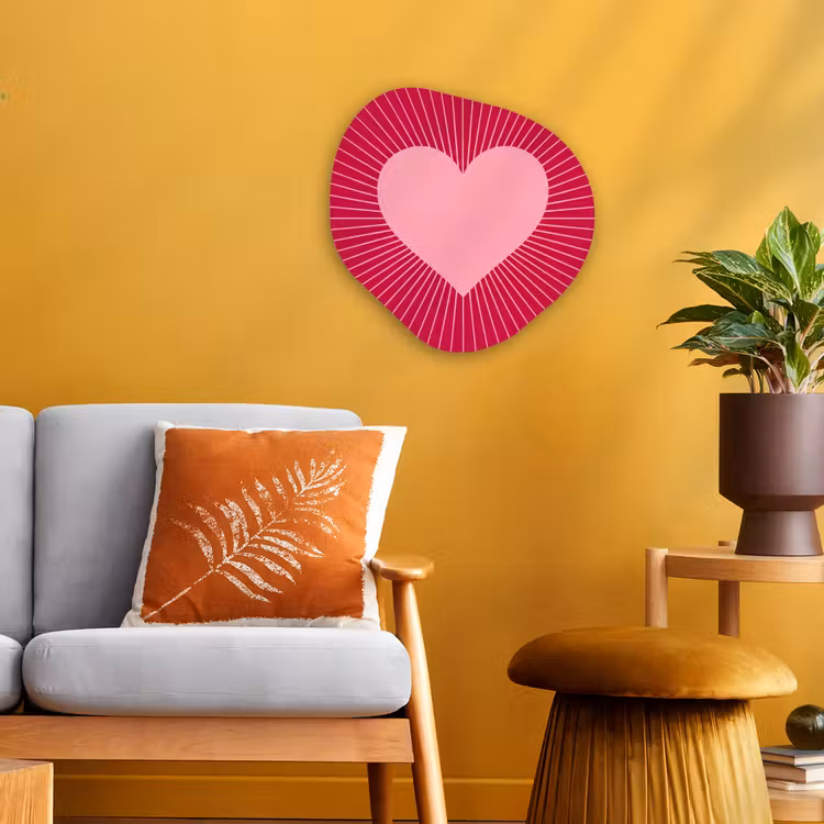 Organic - Forex - Heart - Rays - Love - Abstract - Pink — 3