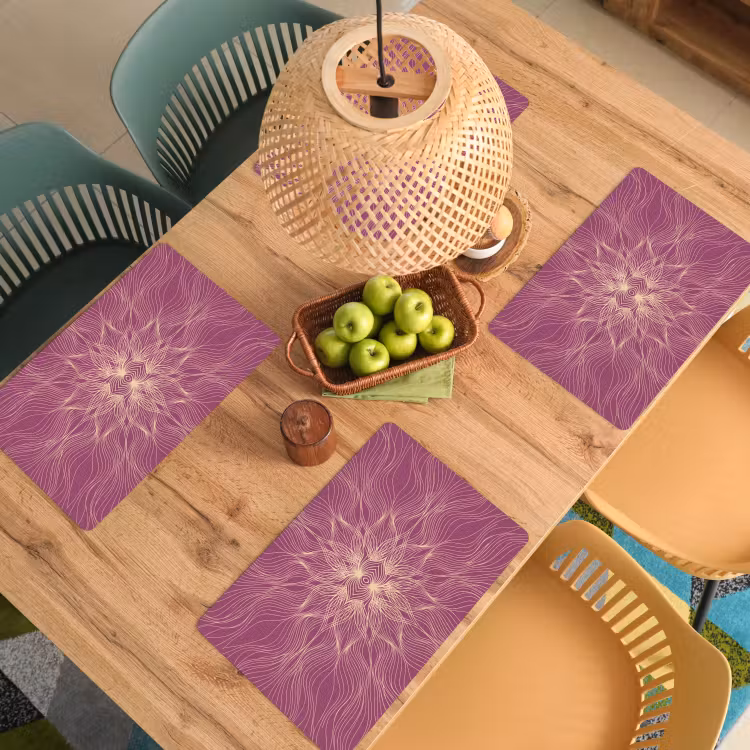 Placemat - 6 pieces - Lines - Pattern - Abstract — 5