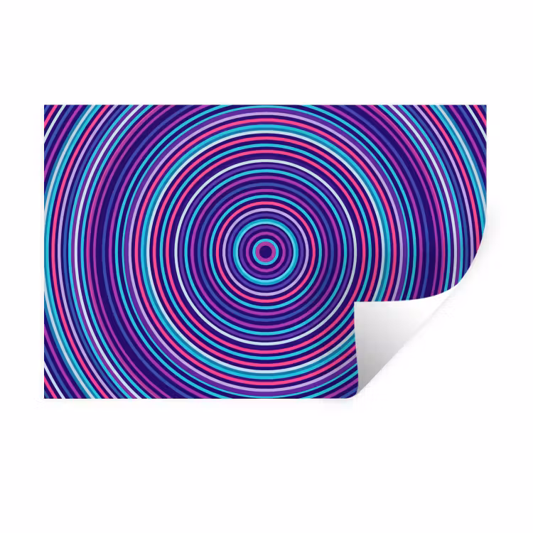 Wall Sticker - Abstract - Circles - Colorful — 1