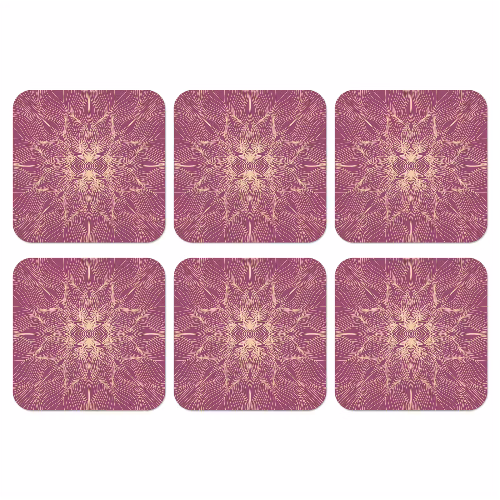 Coaster - Lines - Pattern - Abstract — 1