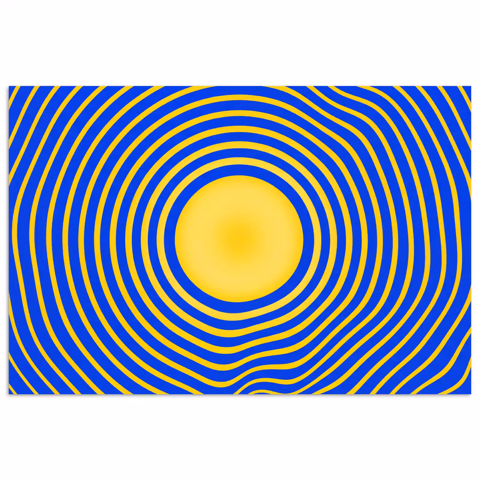 Poster - Abstract Pattern - Blue — 1
