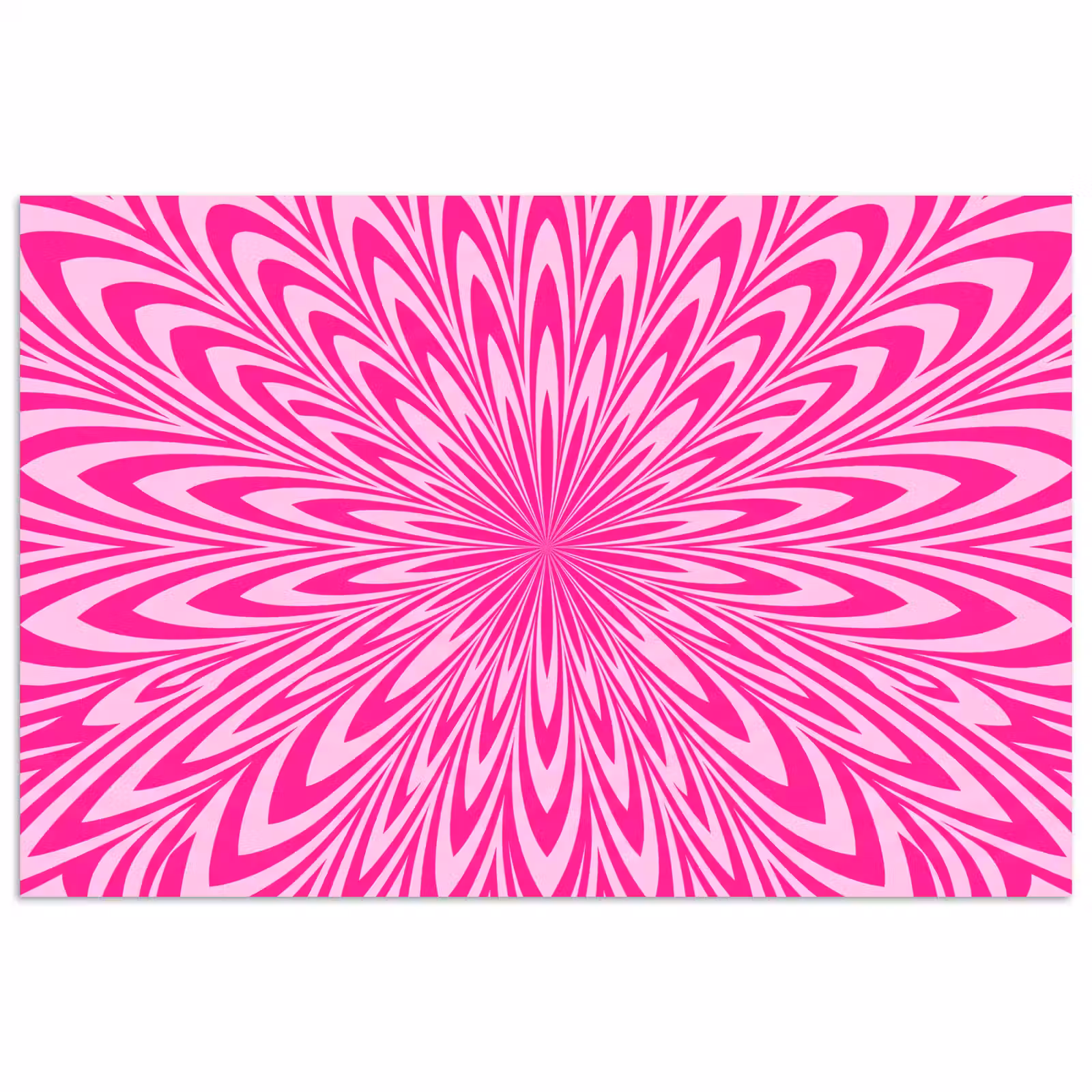 Poster - Pattern - Optical - Pink — 1