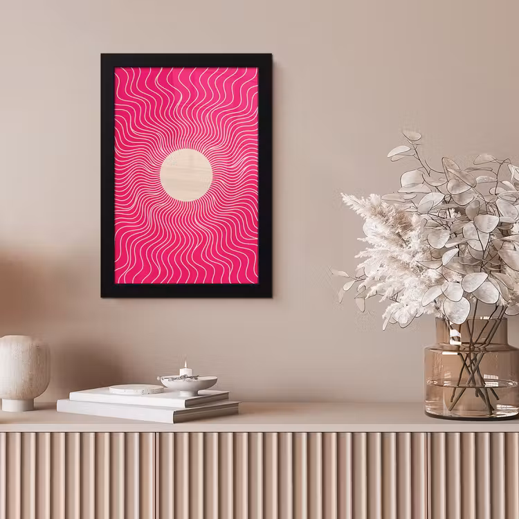 Framed Prints - Abstract - Pattern - Pink — 5