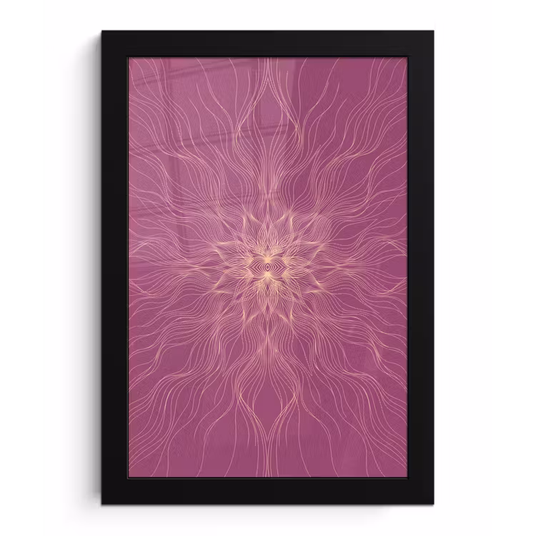 Framed Prints - Lines - Pattern - Abstract — 1