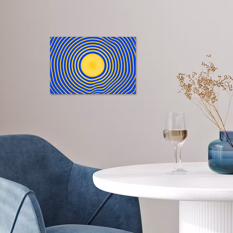 Poster - Abstract Pattern - Blue — 4