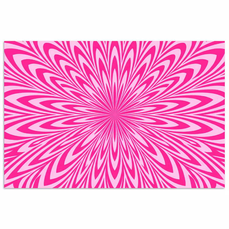 Poster - Pattern - Optical - Pink — 1