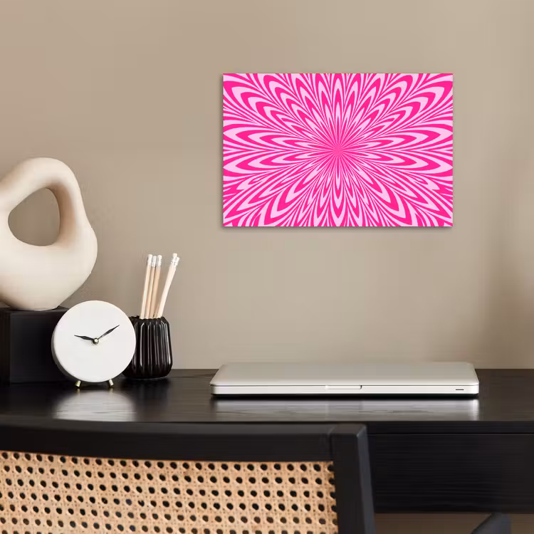 Poster - Pattern - Optical - Pink — 2