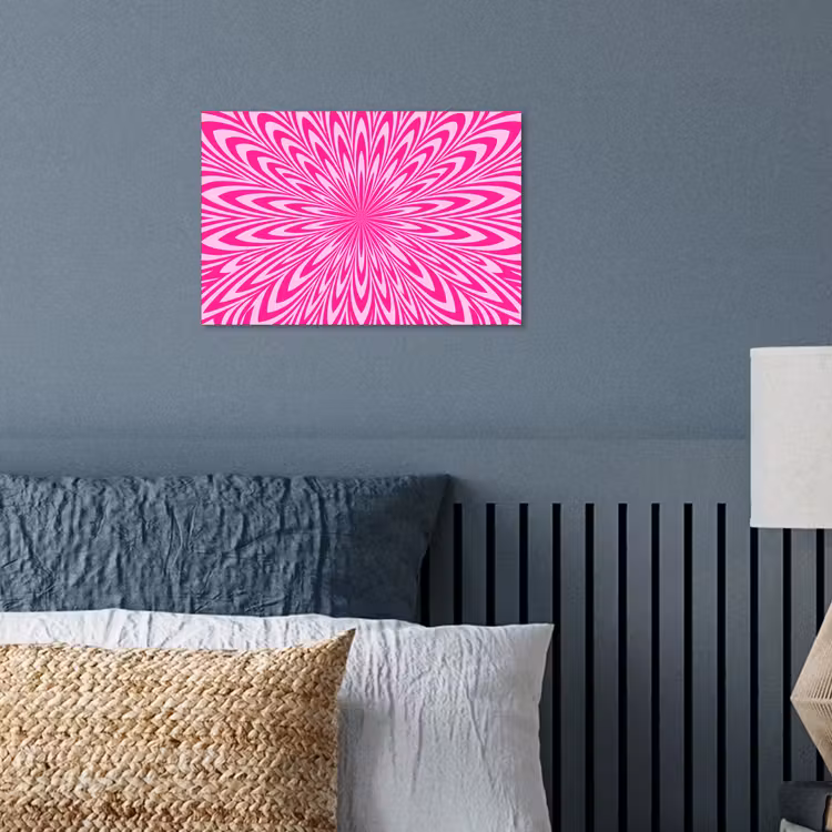 Poster - Pattern - Optical - Pink — 3
