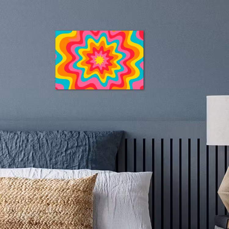 Poster - Pattern - Wavy - Colorful — 3