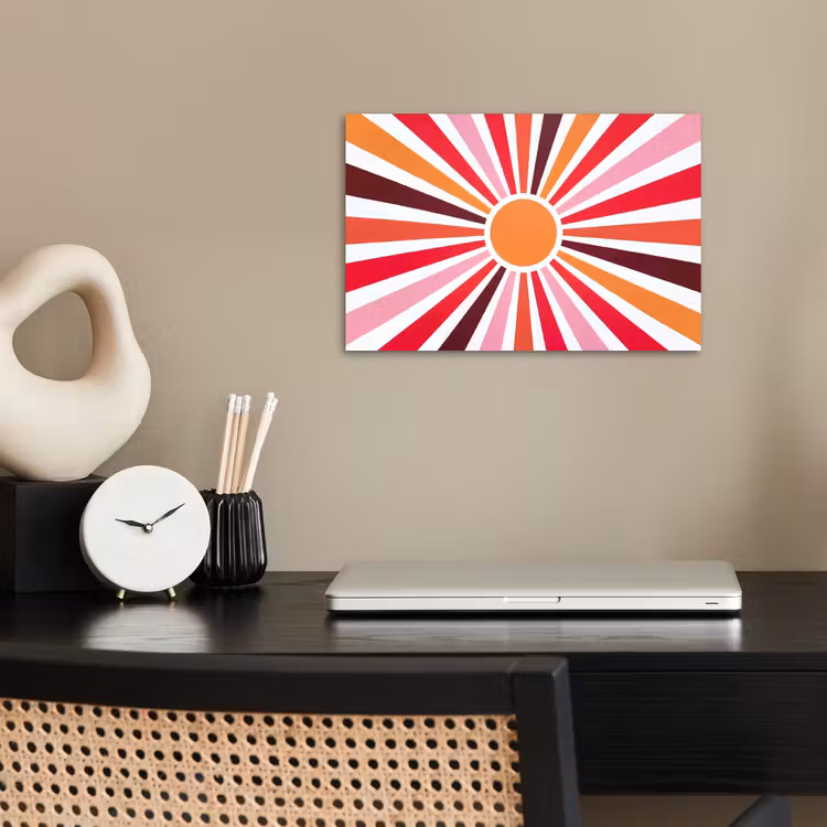 Poster - Sun - Rays - Abstract - Colorful — 2