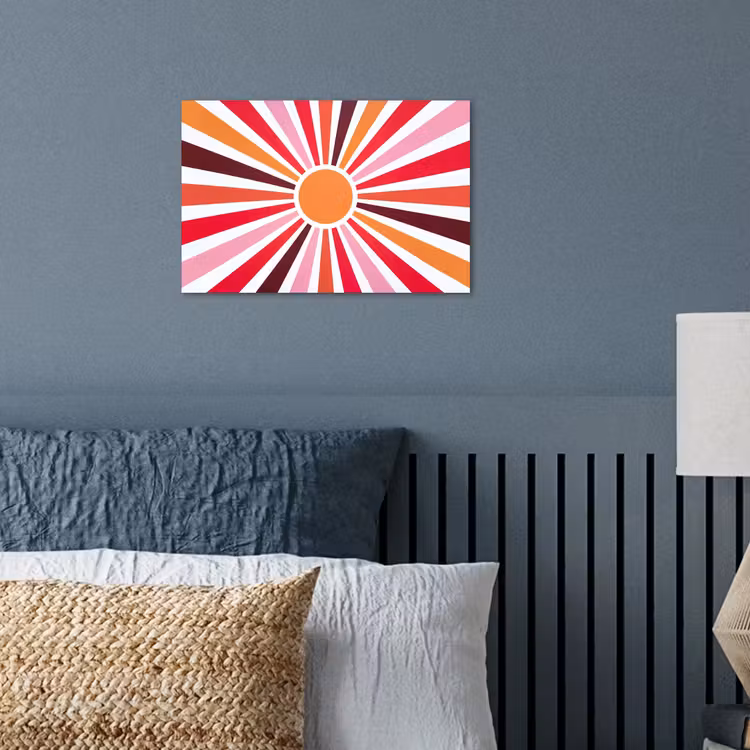 Poster - Sun - Rays - Abstract - Colorful — 3