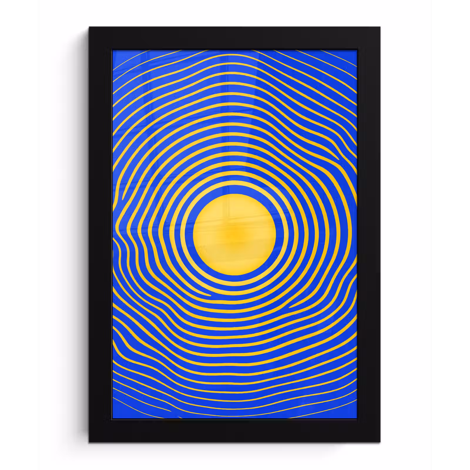 Framed Prints - Abstract Pattern - Blue — 1