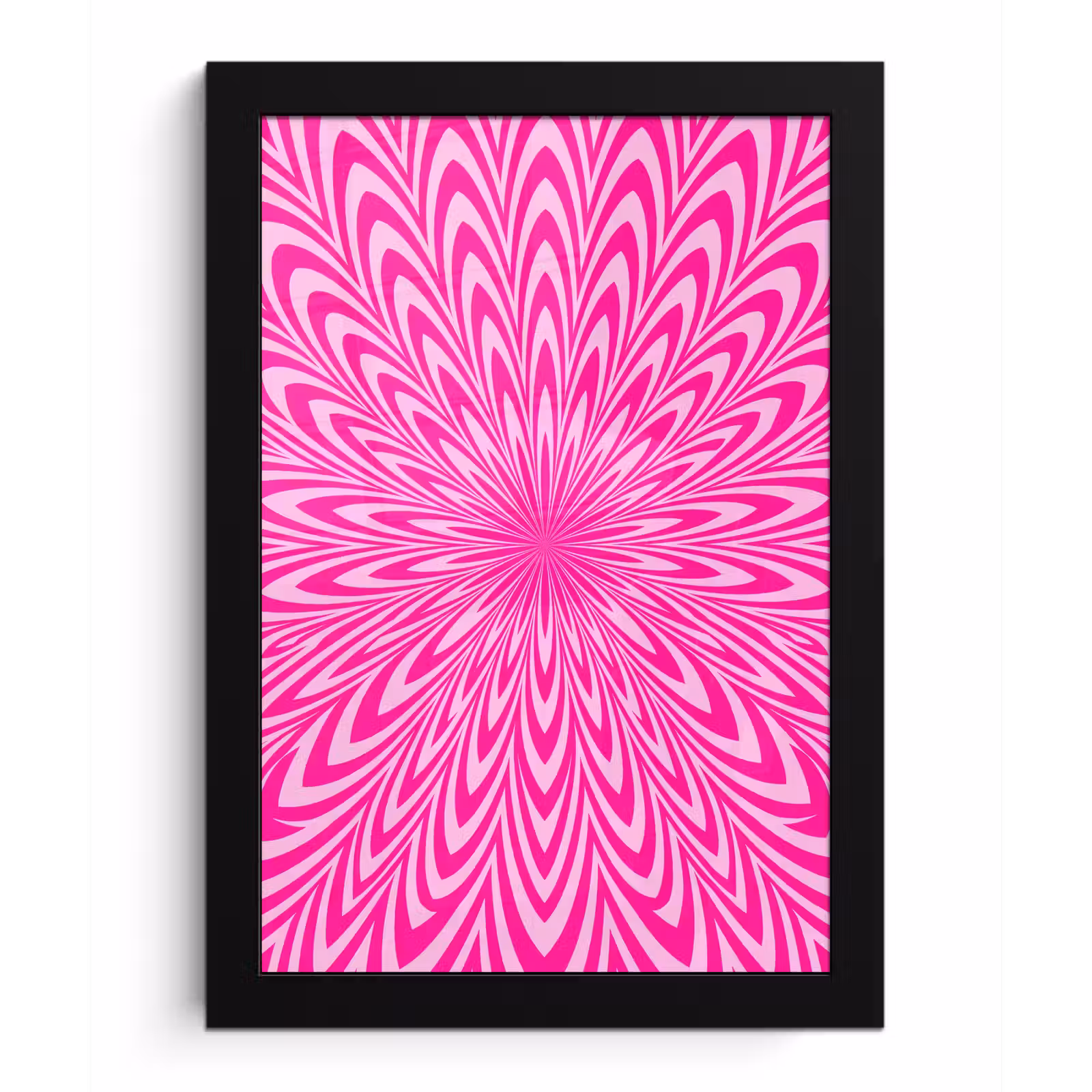 Framed Prints - Pattern - Optical - Pink — 1