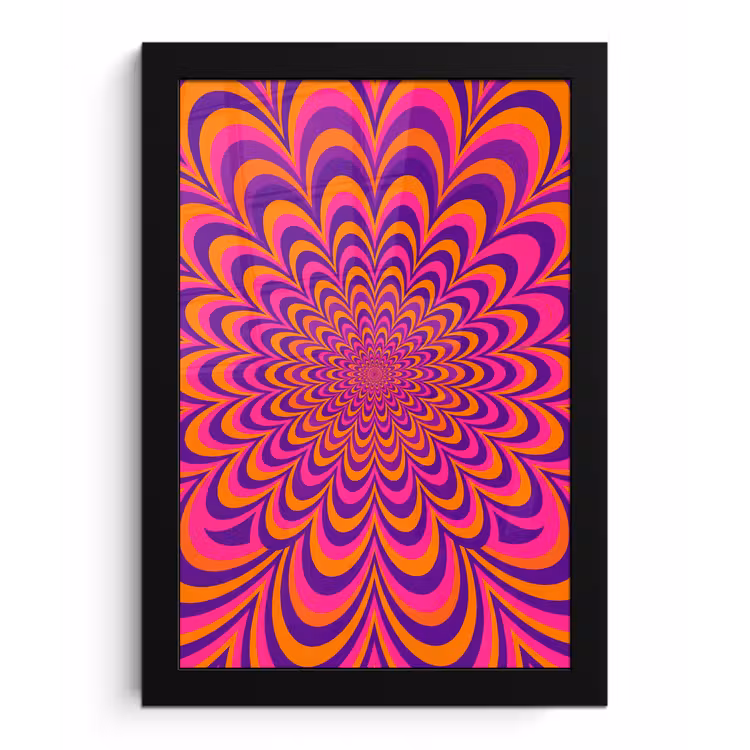 Framed Prints - Pattern - Optical - Colorful — 1