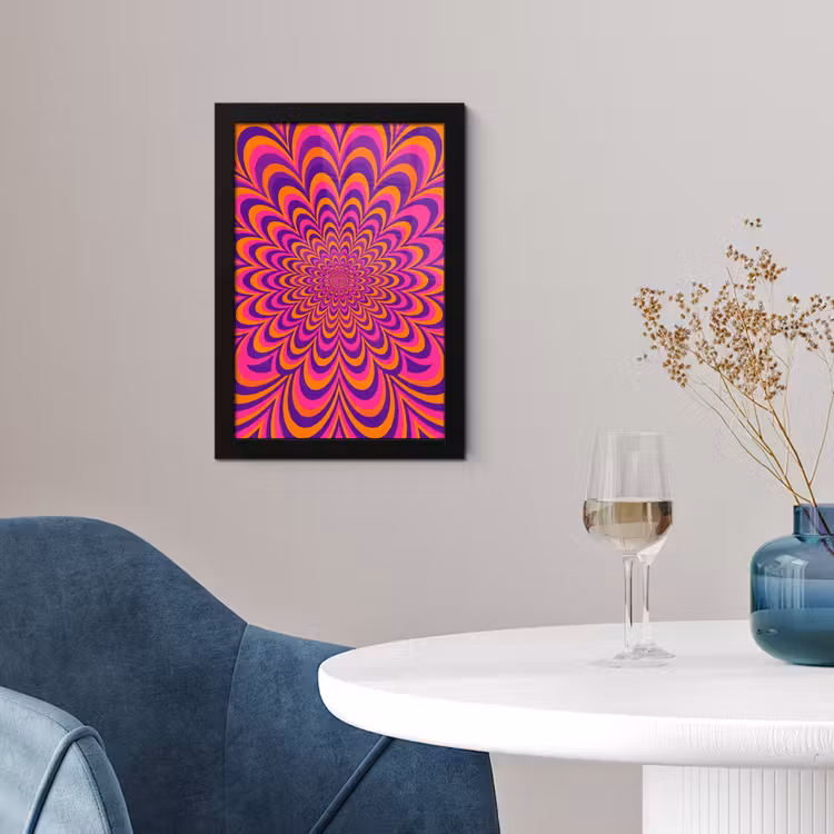 Framed Prints - Pattern - Optical - Colorful — 4