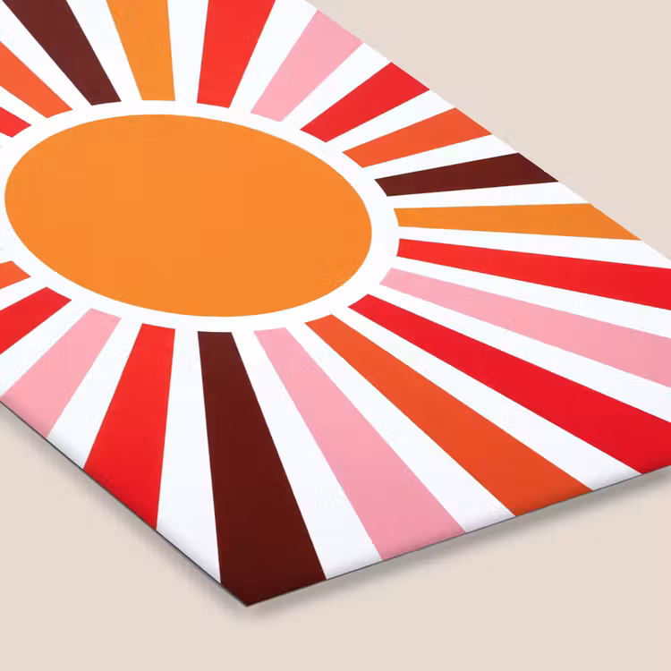 Framed Prints - Sun - Rays - Abstract - Colorful — 6