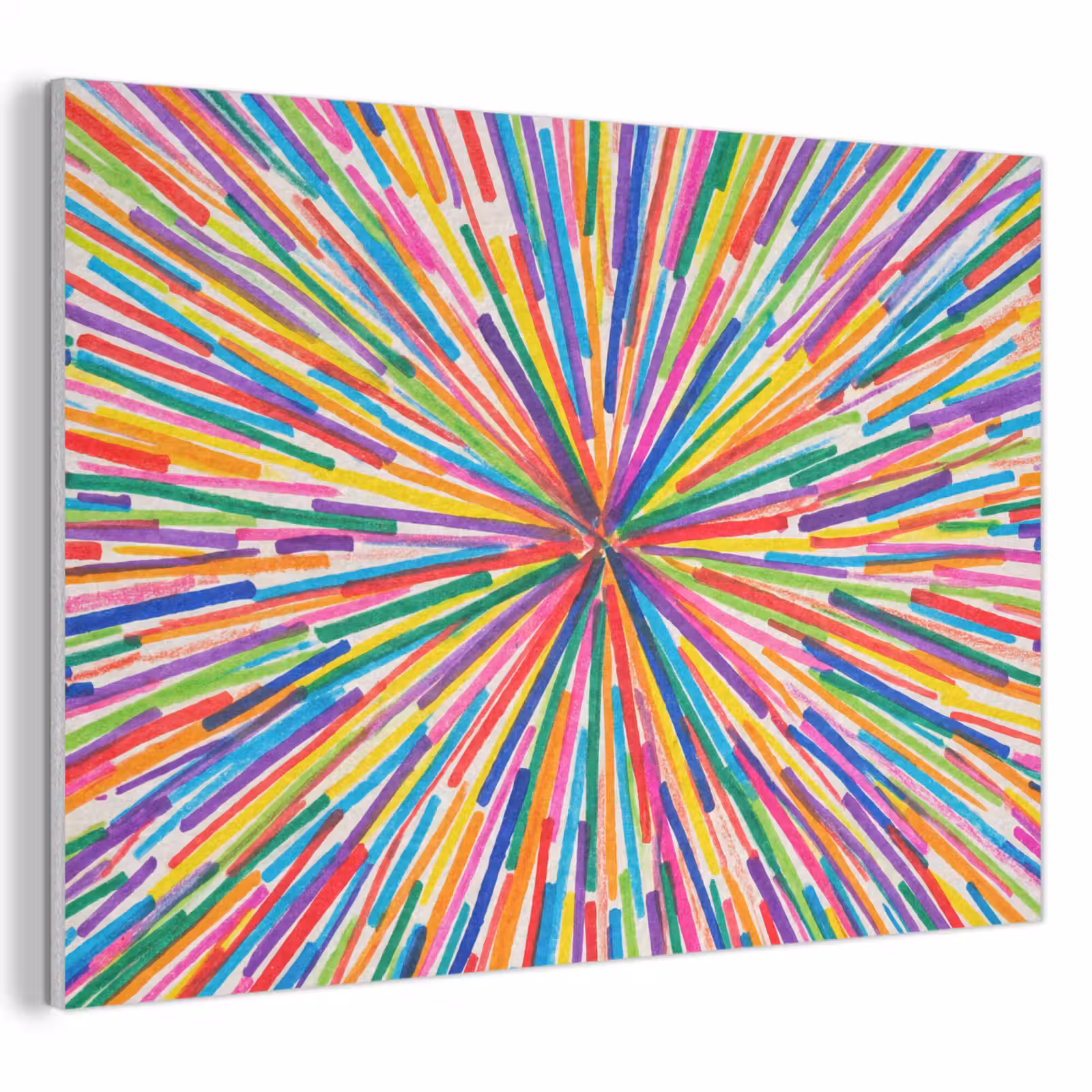 Acoustic Panel - Lines - Colorful - Abstract — 1