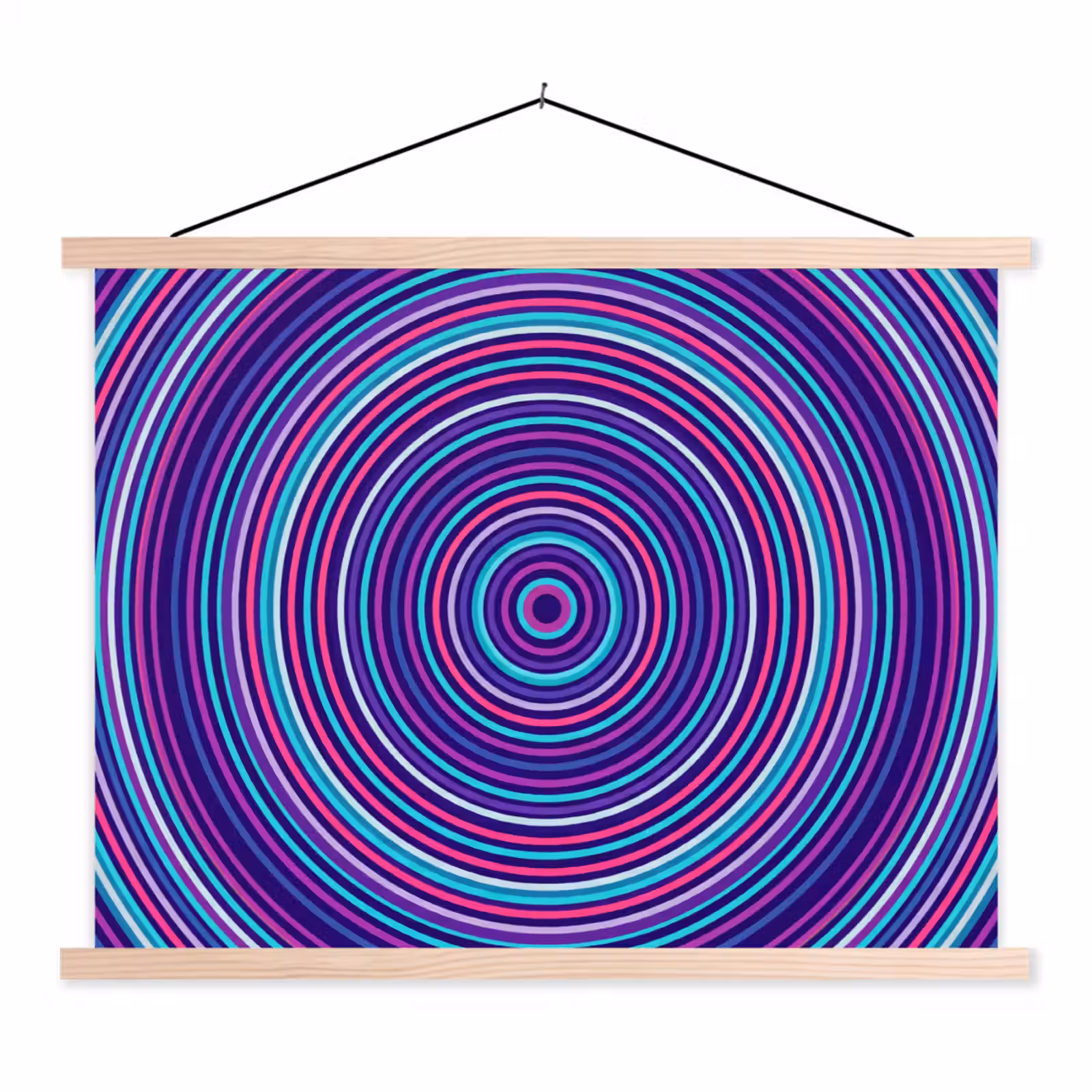 Hanging Poster - Abstract - Circles - Colorful — 1