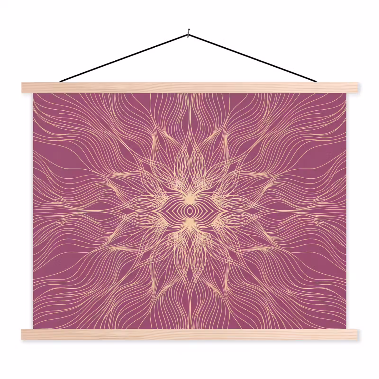 Hanging Poster - Lines - Pattern - Abstract — 1