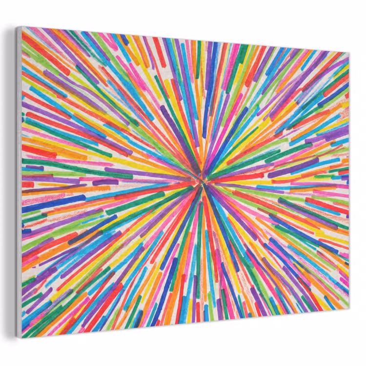 Acoustic Panel - Lines - Colorful - Abstract — 1