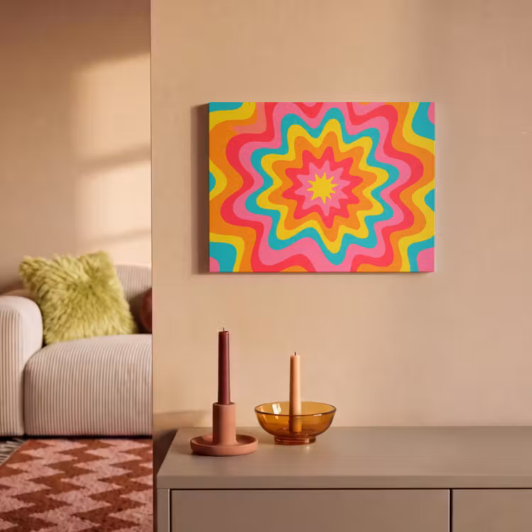 Acoustic Panel - Pattern - Wavy - Colorful — 2