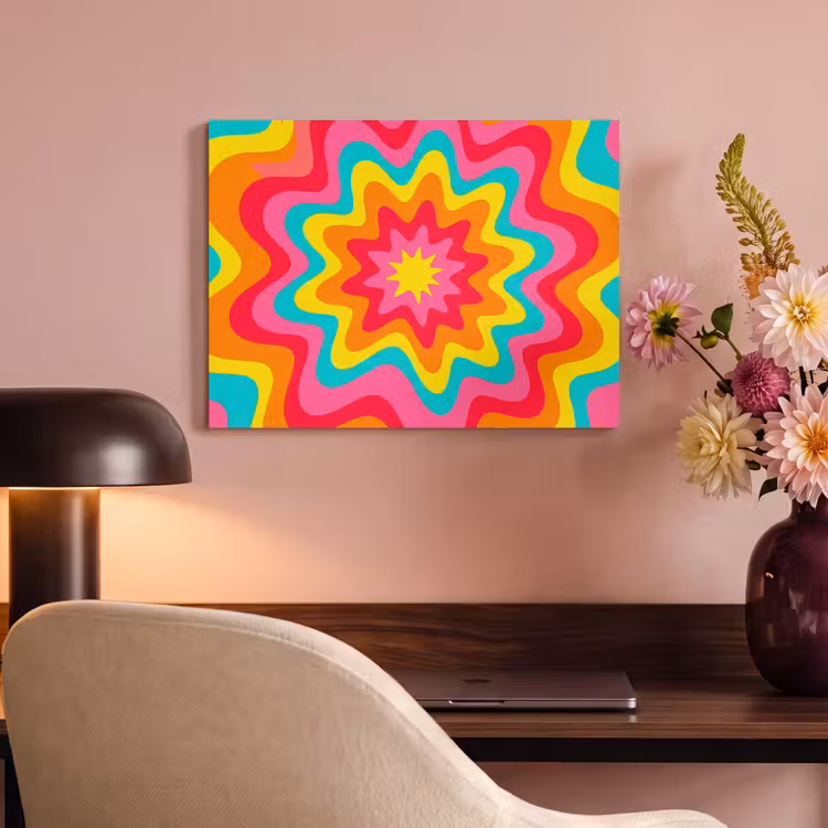 Acoustic Panel - Pattern - Wavy - Colorful — 4