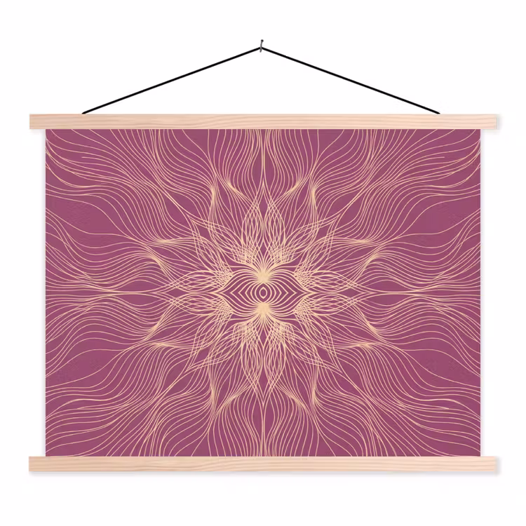 Hanging Poster - Lines - Pattern - Abstract — 1