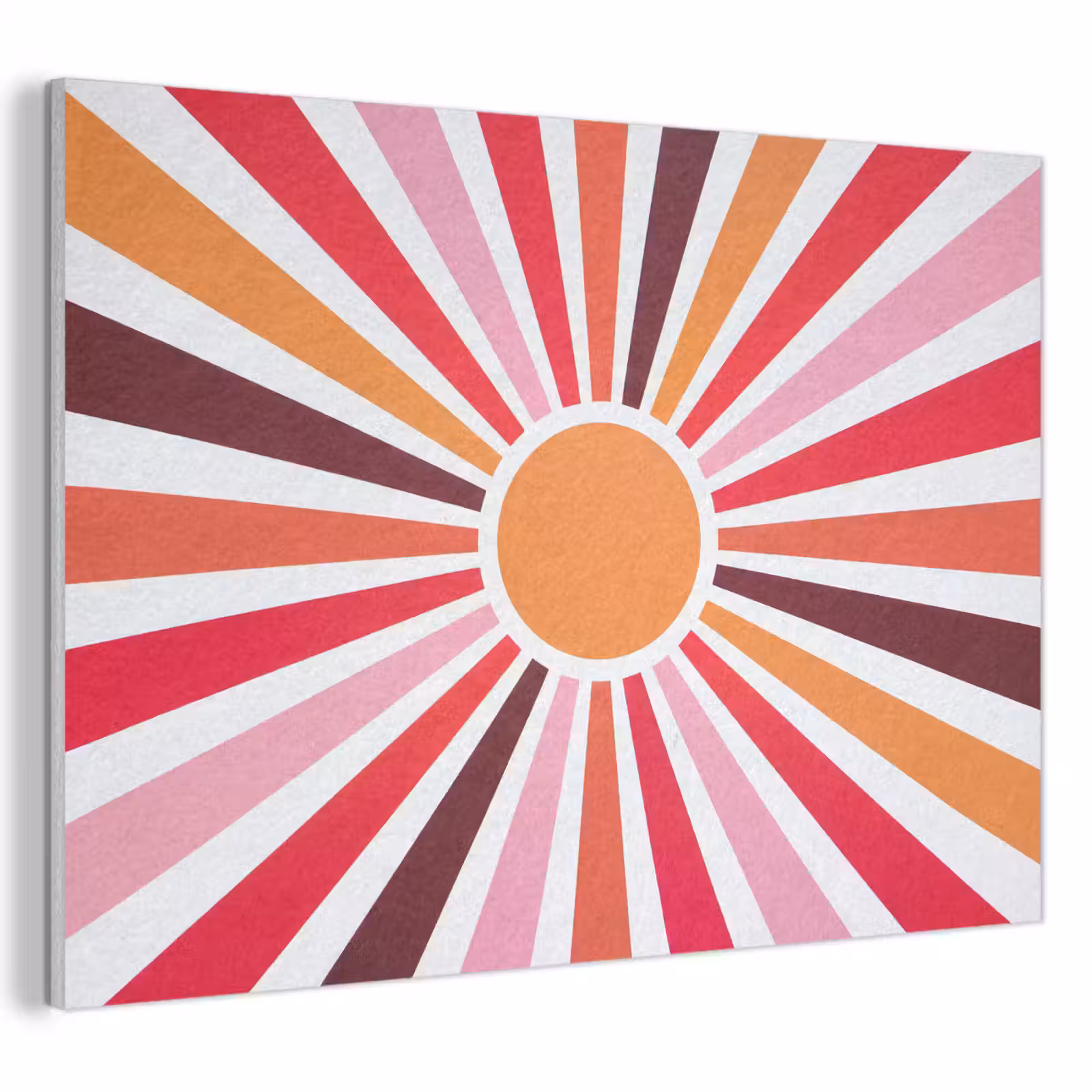Acoustic Panel - Sun - Rays - Abstract - Colorful — 1