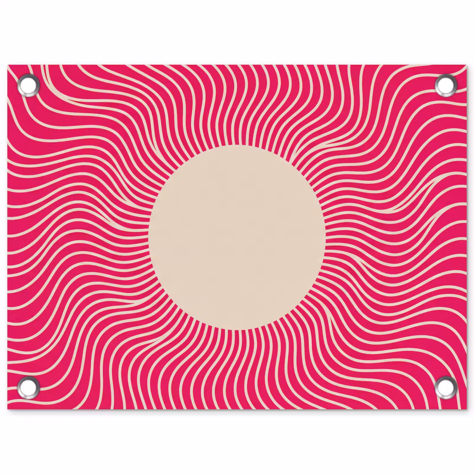 Garden Poster - Abstract - Pattern - Pink — 1