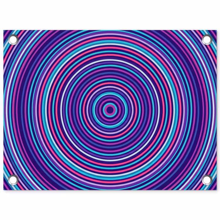 Garden Poster - Abstract - Circles - Colorful — 1