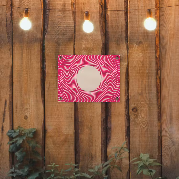 Garden Poster - Abstract - Pattern - Pink — 2