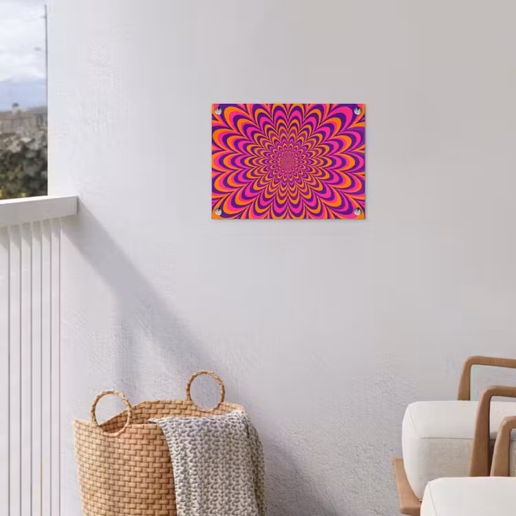 Garden Poster - Pattern - Optical - Colorful — 3
