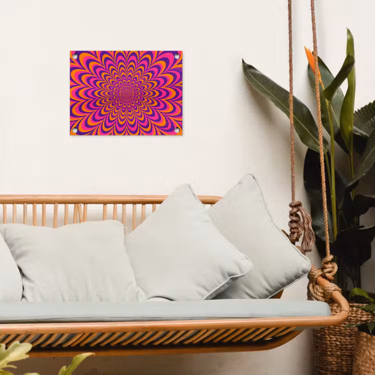 Garden Poster - Pattern - Optical - Colorful — 5