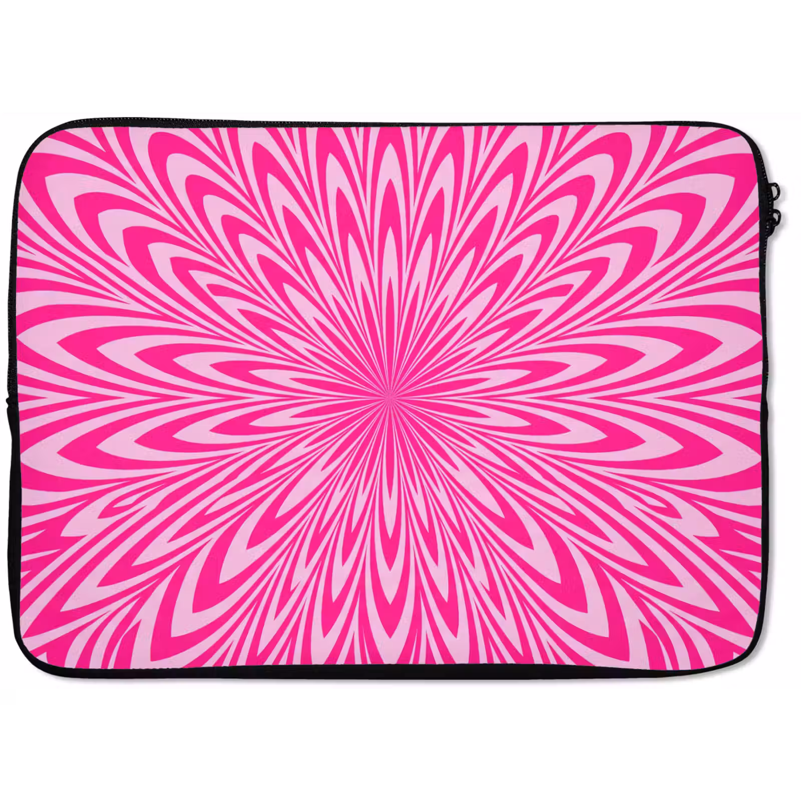 Laptop Sleeve - Pattern - Optical - Pink — 1