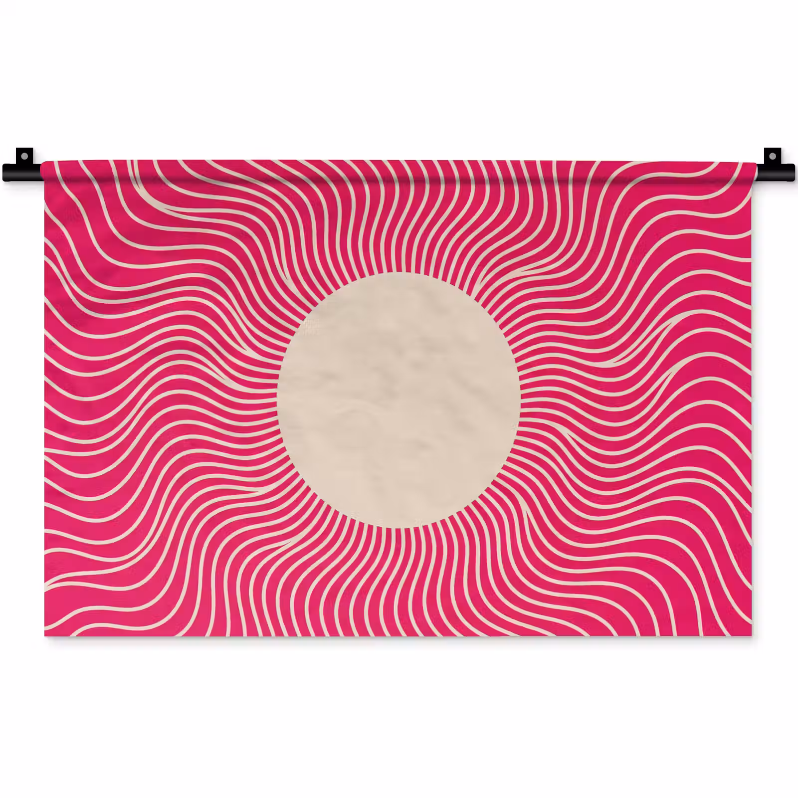 Wall Hanging - Abstract - Pattern - Pink — 1