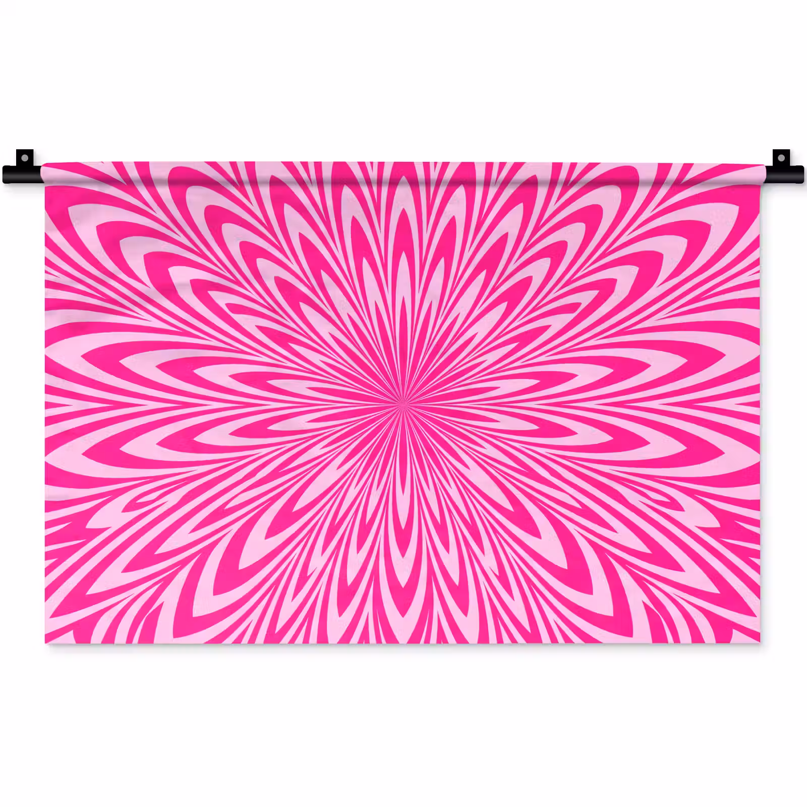 Wall Hanging - Pattern - Optical - Pink — 1