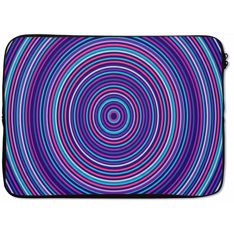 Laptop Sleeve - Abstract - Circles - Colorful — 1