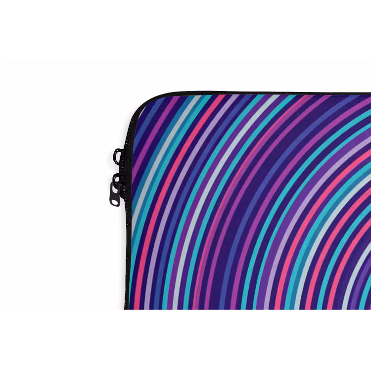 Laptop Sleeve - Abstract - Circles - Colorful — 5