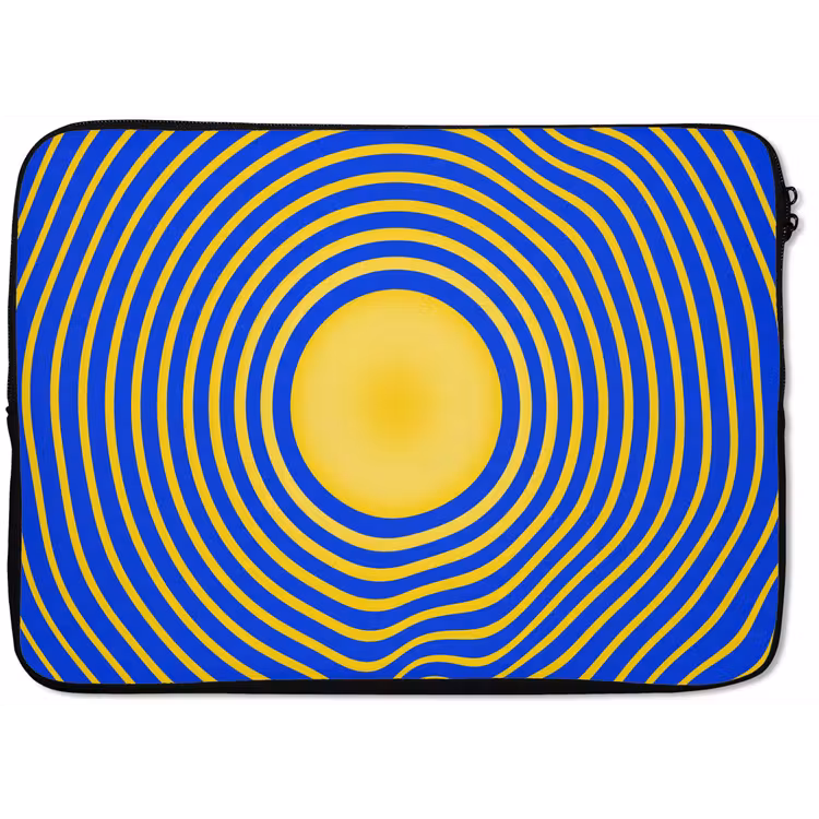 Laptop Sleeve - Abstract Pattern - Blue — 1
