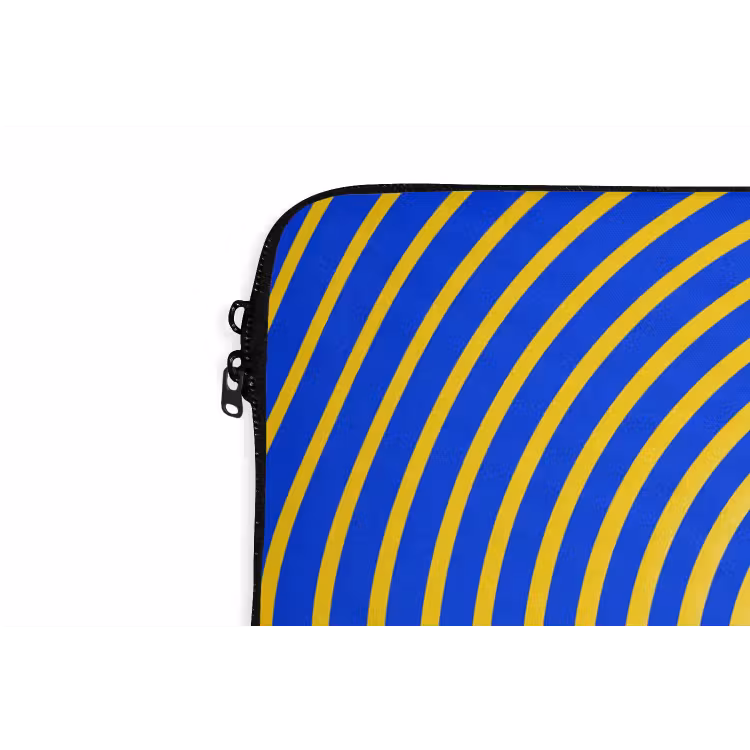 Laptop Sleeve - Abstract Pattern - Blue — 5