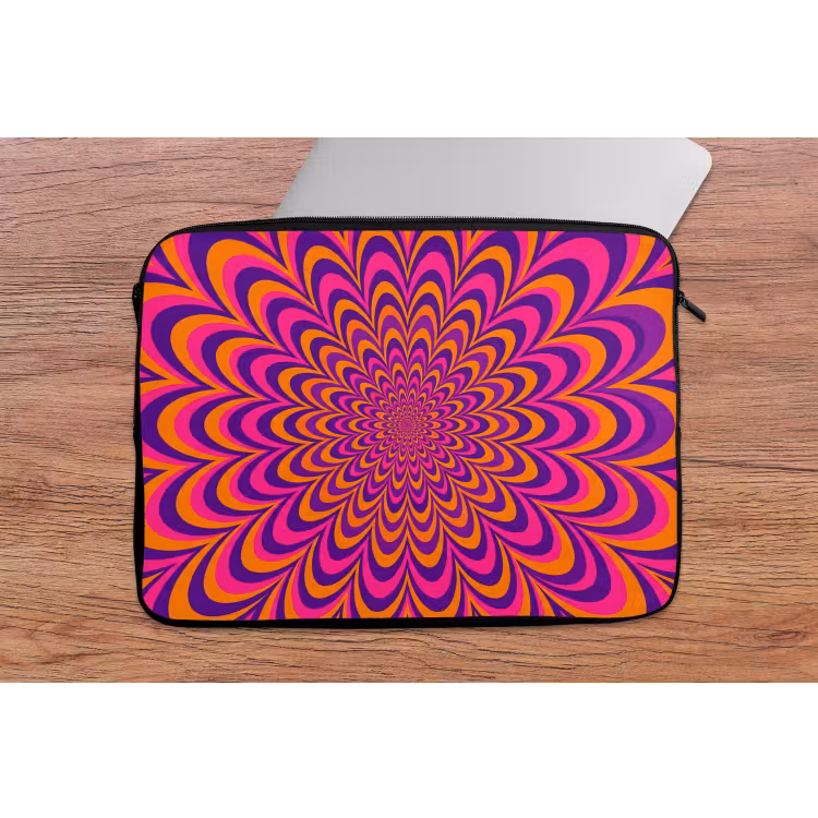 Laptop Sleeve - Pattern - Optical - Colorful — 2