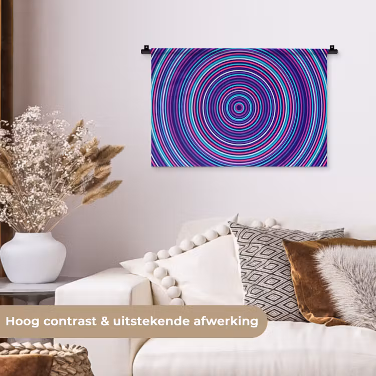 Wall Hanging - Abstract - Circles - Colorful — 4