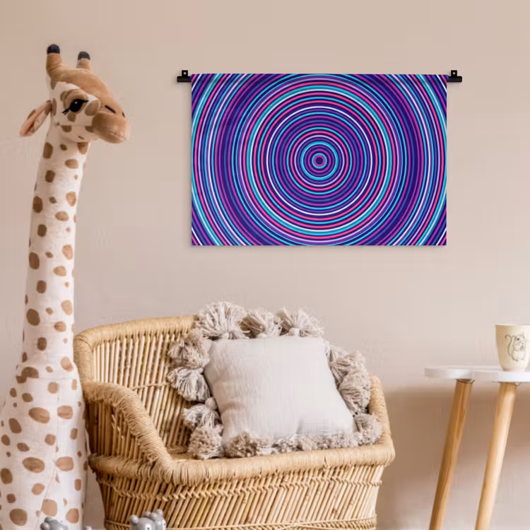 Wall Hanging - Abstract - Circles - Colorful — 5