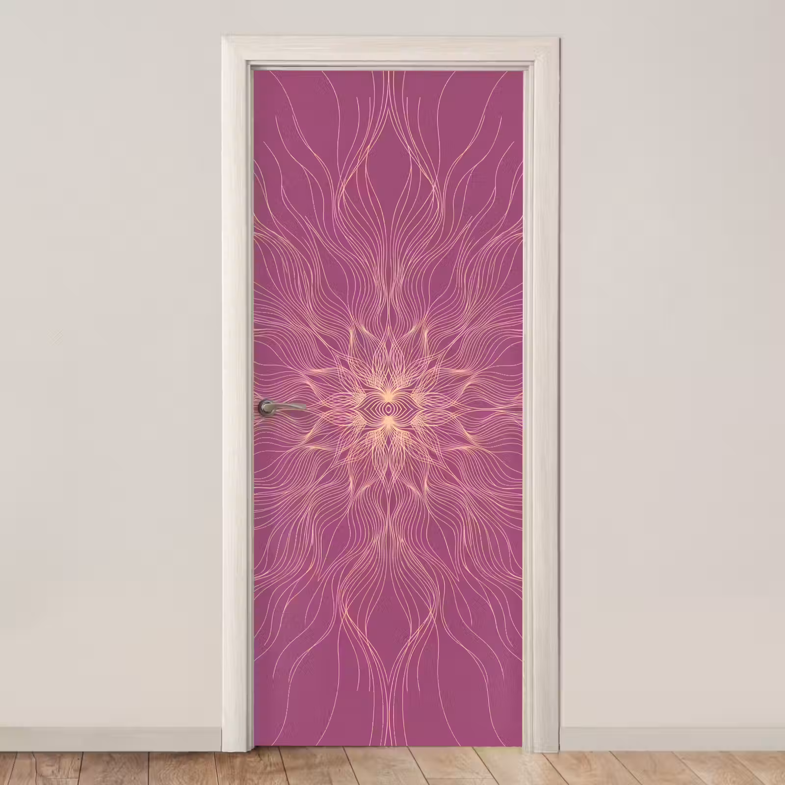 Door sticker - Lines - Pattern - Abstract — 1