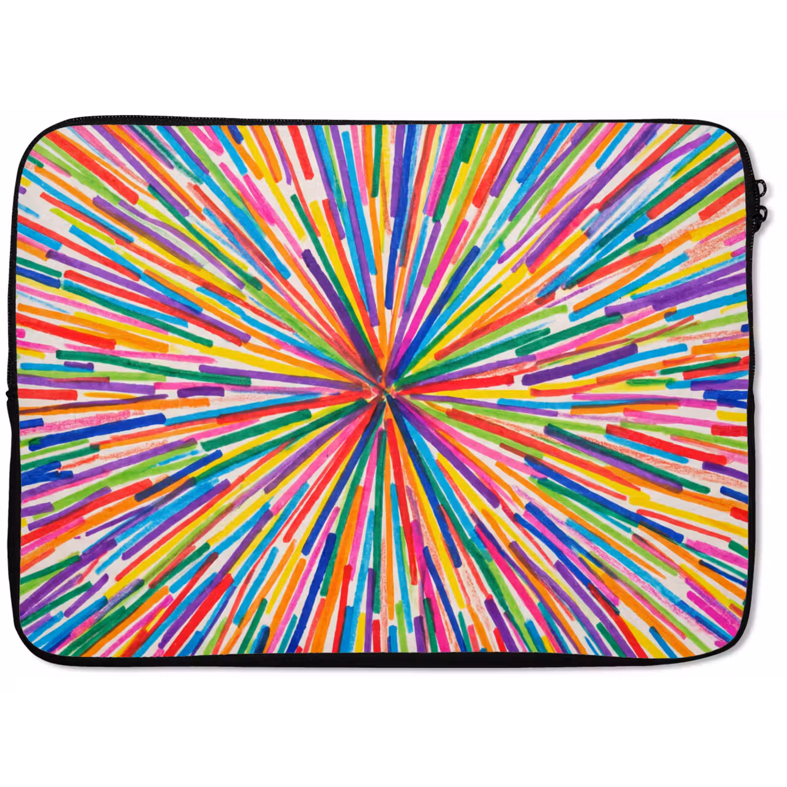 Laptop Sleeve - Lines - Colorful - Abstract — 1