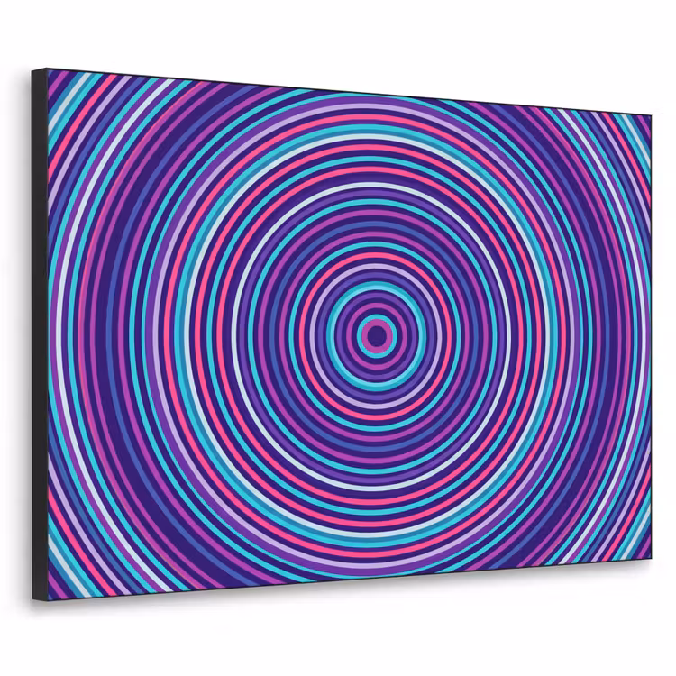 Art Frame - Abstract - Circles - Colorful — 1