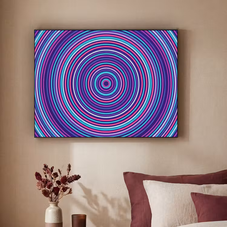 Art Frame - Abstract - Circles - Colorful — 2