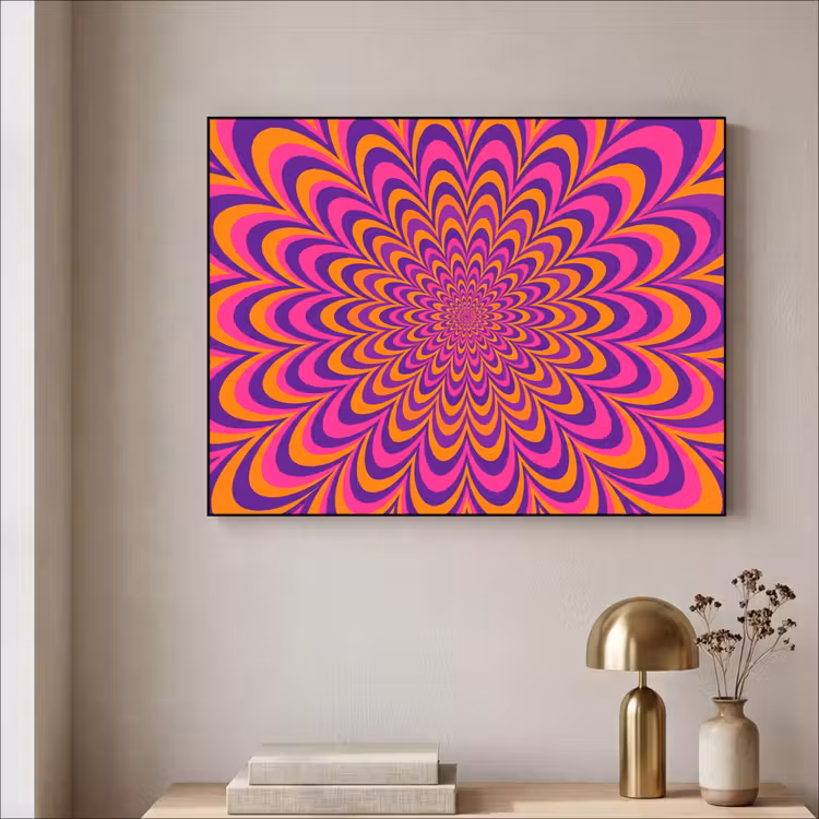 Art Frame - Pattern - Optical - Colorful — 3